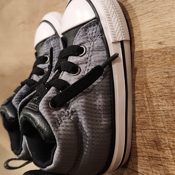 Converse All Star Unisex Chuck Taylor Gray Blackstreet Mid Top Sneakers. - Picture 5 of 8